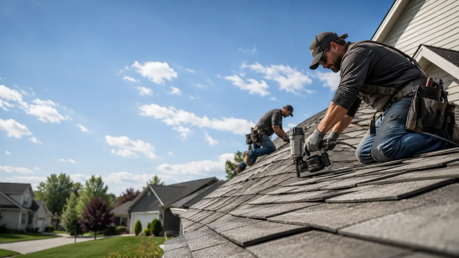Storm Damage Roof Repair in Maple Mount, KY near me